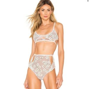 For Love and Lemons Pastille Bralette AND Panties